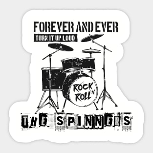 spinners  forever Sticker